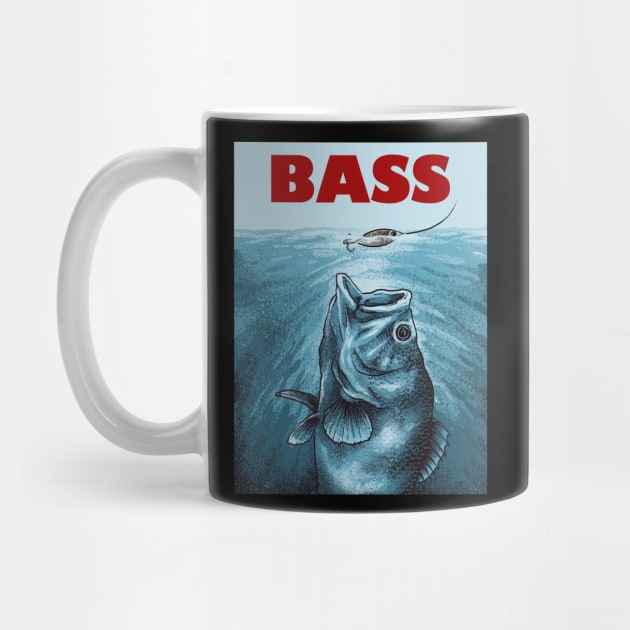 Fishing bass by akawork280